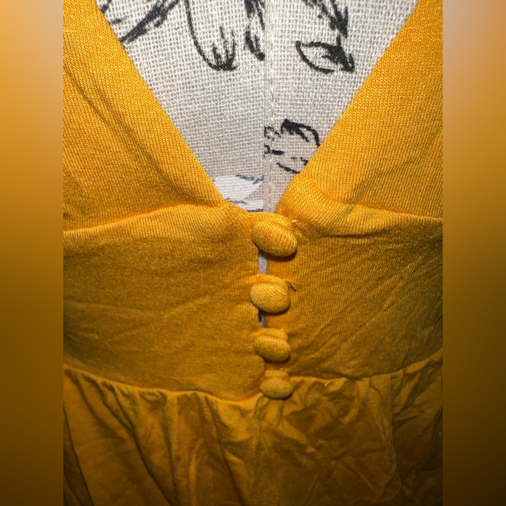 Yellow forever 21 maxi dress - Picture 2 of 5